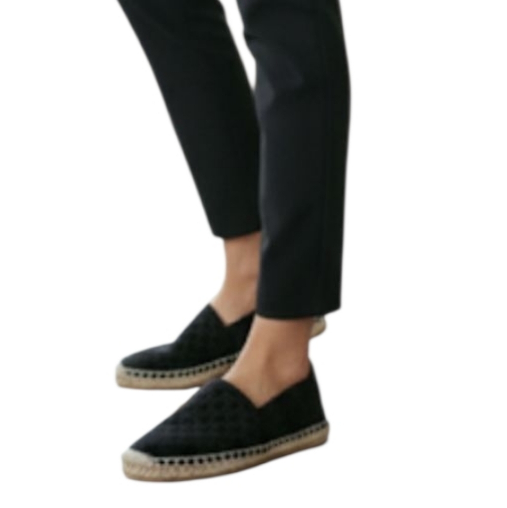 Gucci Espadrilles Black Suede Size 35.5 5.5 US - Picture 4 of 14